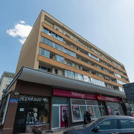 Grojecka Studio For 3 Guests With Balcony By Renters Apartment Warsaw